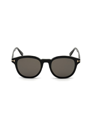 Tom Ford Eyewear Jameson Round-frame Sunglasses