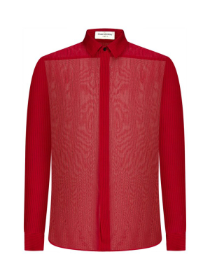 Saint Laurent Yves Collar Classic Shirt