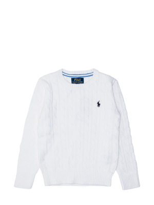 Ralph Lauren Kids Cable Knit Jumper