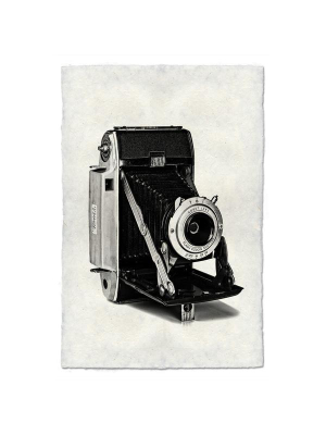 Vintage Camera Print "kodak Tourist"