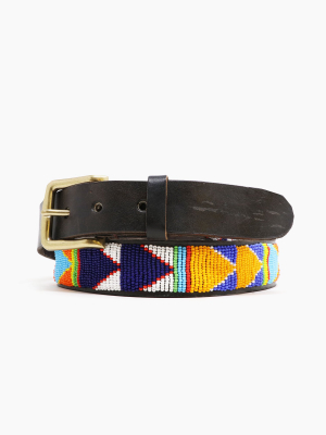 Lakuru Leather Belt | Multi