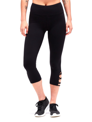 Monica Crop Criss Cross Legging