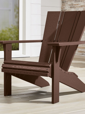 Vista Ii Mahogany Adirondack Chair