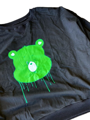 Care Bear 'good Luck' Painted Sweatshirt