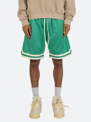 Basic Basketball Shorts - Green