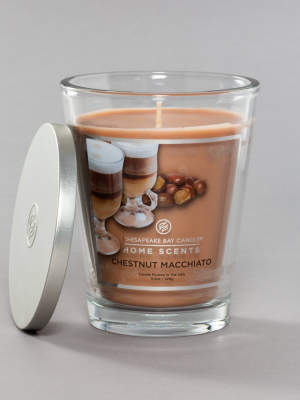 Glass Jar Candle Chestnut Macchiato - Home Scents By Chesapeake Bay Candle