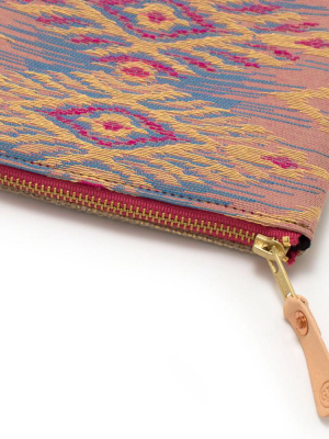 Small Vintage Thai Tapestry Carryall