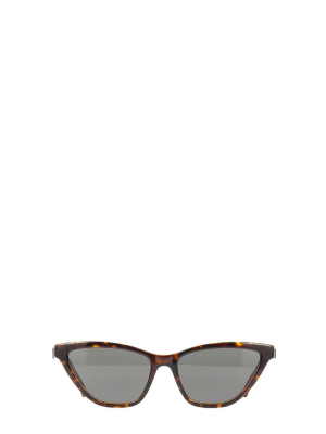 Saint Laurent Eyewear Cat Eye Frame Sunglasses