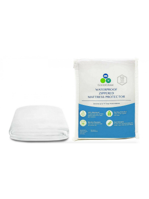 Goodgram Hypoallergenic Waterproof Ultra Soft Bedbug Zippered Mattress Cover Protectors