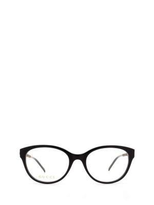 Gucci Eyewear Cat Eye Frame Glasses