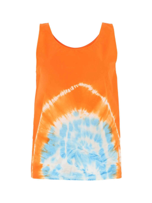 Msgm Tie Dye Tank Top