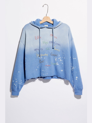 Splash Dye Zodiac Hoodie