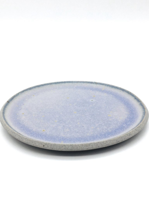 Stillness Plate | 6.5" | Greystone/lavender