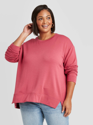 Women's Plus Size Sweatshirt - Ava & Viv™