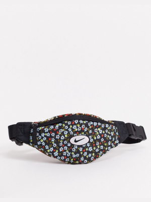 Nike Floral Swoosh Fanny Pack