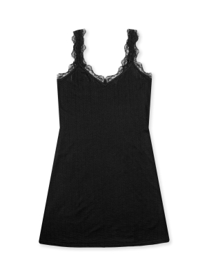 Kiki Line Pointelle Chemise