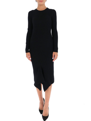 Michael Michael Kors Rib Knit Midi Dress