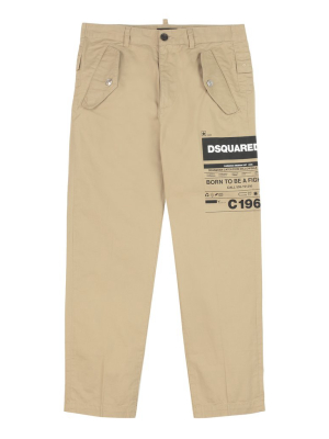 Dsquared2 Kids Logo Detail Trousers