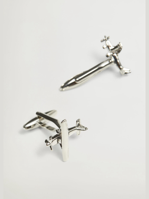 Plane Cufflinks