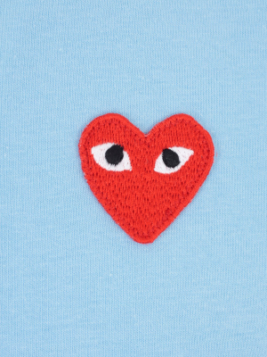 Comme Des Garçons Play Heart Patch T-shirt