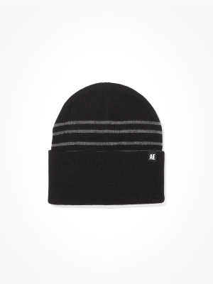 Aeo Striped Workwear Beanie