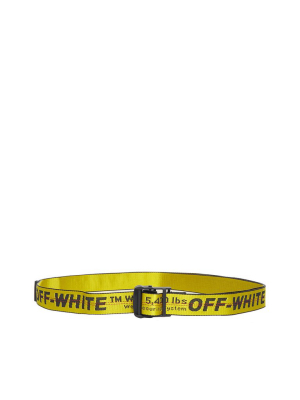 Off-white Industrial Belt