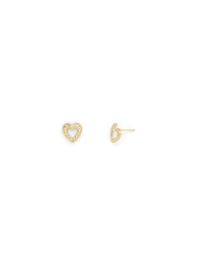 Riley Heart Stud Earrings