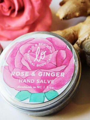 Rose & Ginger Hand Salve