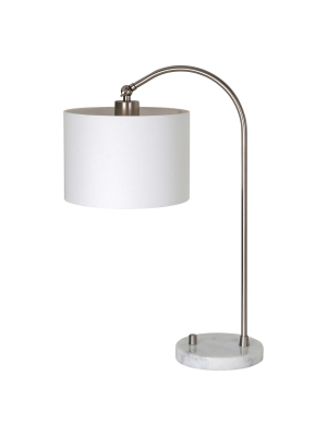 Nickel Arc Task Lamp Marble Base - Project 62™