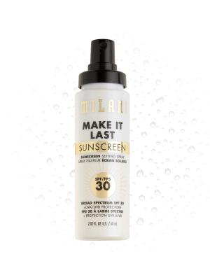 Make It Last Sunscreen Setting Spray Spf 30