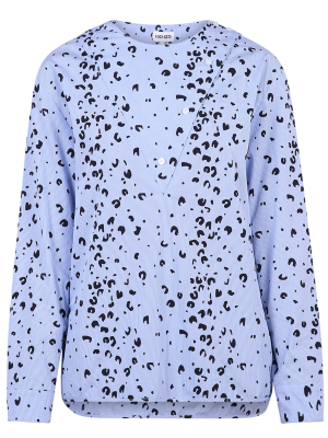 Kenzo Cheetah Printed Blouse