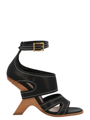 Alaxander Mcqueen No.13 Wedged Sandals