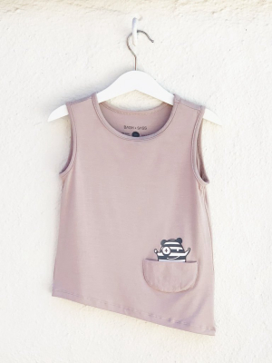 Asymmetric Tank - Mocha