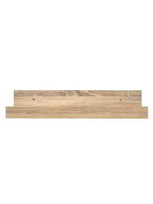 24" X 5" Utility Shelf White Oak - Inplace