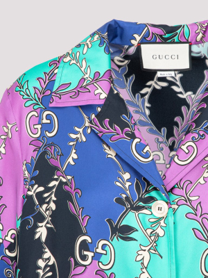 Gucci Printed Blouse