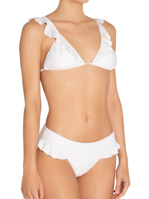 Eberjey Bianca Torie Bikini Bottoms - White