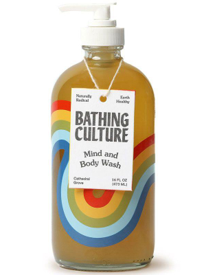 Refillable Rainbow Glass Mind And Body Wash