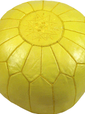 Moroccan Poufs - Sunshine