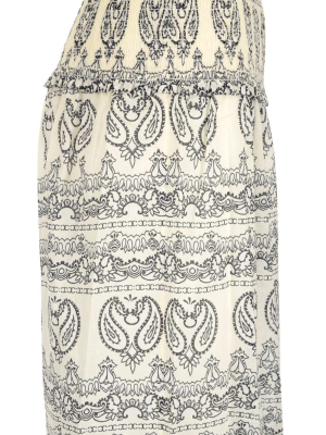 Tory Burch Paisley-print Trousers