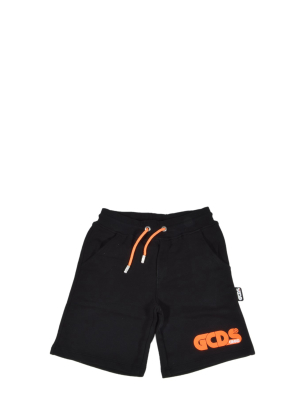 Gcds Kids Logo Print Track Shorts