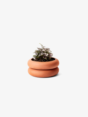 Short Terracotta Stacking Planter