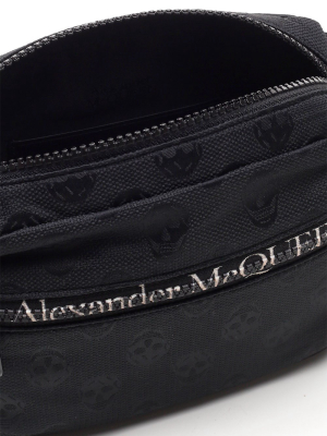 Alexander Mcqueen Skull Motif Logo Printed Belt Bag