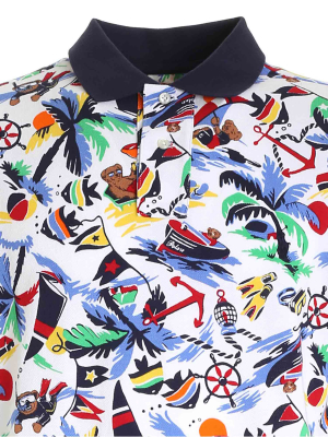 Polo Ralph Lauren Graphic Print Polo Shirt