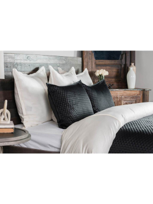 Diamond Quilt Set, Onyx