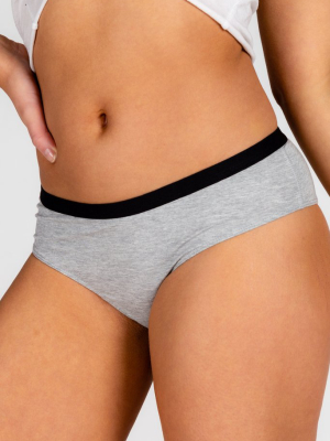 The Intramural Champ | Grey Modal Cheeky Underwear