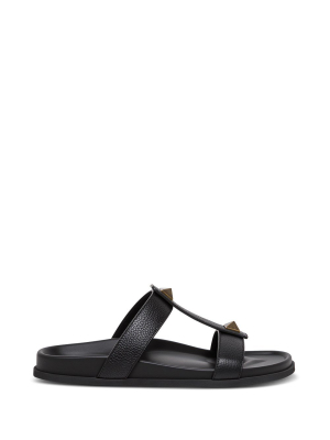 Valentino Garavani Roman Stud Slide Sandals