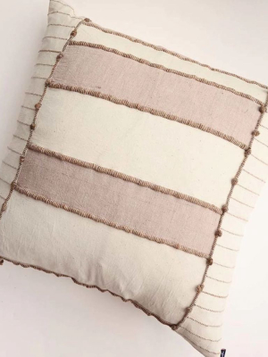 Sahara Wool Throw Pillow Cover