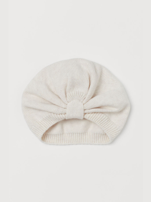 Knit Cotton Turban