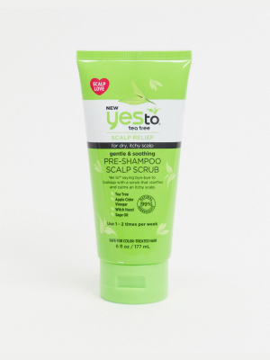 Yes To Tea Tree Gentle & Soothing Pre-shampoo Scalp Scrub