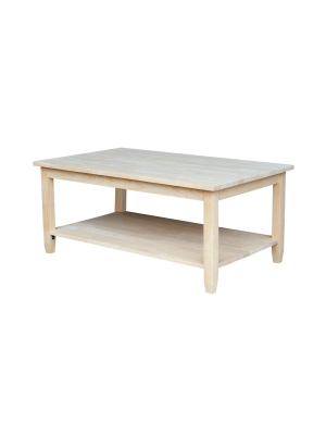 Solano Coffee Table - International Concepts